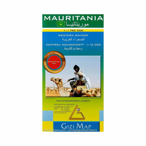 Carte Mauritanie